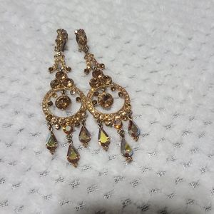 Long indian earrings party wear